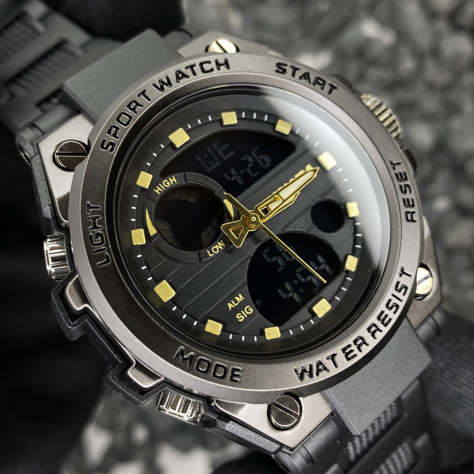 Skmei 2031BKGD Black-Gold Киев - изображение 3