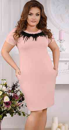 Гарне плаття з пір'ям (50) Київ