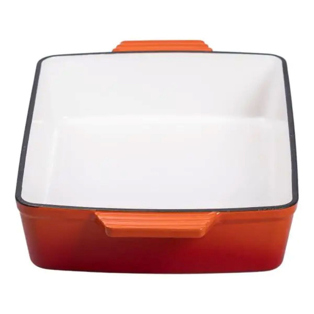 Yongkang Jiaqi Форма для запікання чавунна 40х23.6х6 см форма для випічки 3 л Помаранчева HP-1- Коломыя - изображение 3