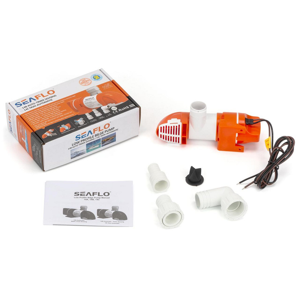 Помпа низького профілю SeaFlo 800 SFBP1-G800-14С Київ - фото 3