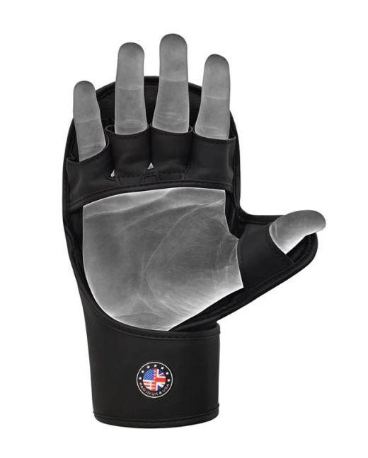 Рукавиці для MMA змішаних видів єдиноборств бойового самбо шингарти ММА RDX T17 Aura Gold Розмір M Київ - фото 8