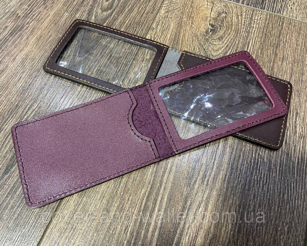 Універсальна обкладинка на права і ID карту з гербом України P-Leather Київ - фото 8