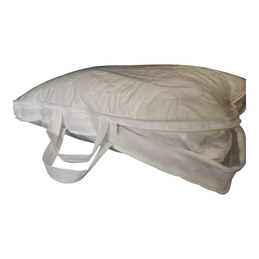 Подушка зі вставками 50×70 силіконова антиалергенна, біла Київ - фото 2