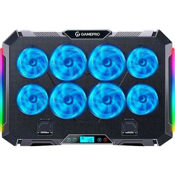 Охолоджуюча підставка для ноутбуку GamePro CP795 ( Чорний ) Харків