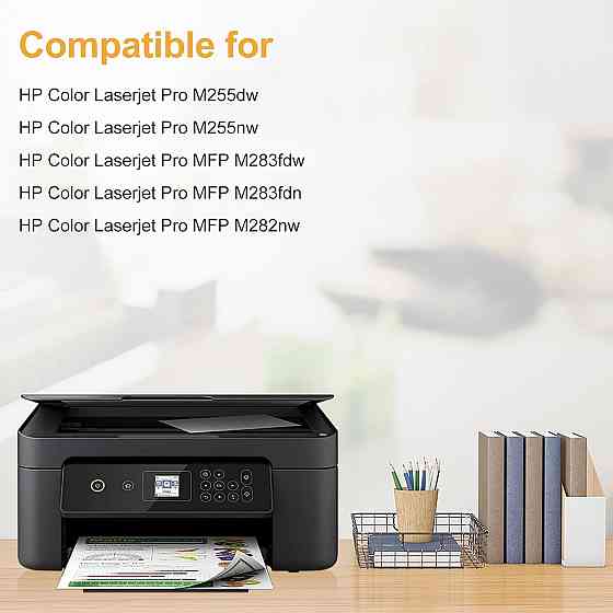 Тонер LeciRoba 207X черный (с чипом) для HP W2210X W2212X W2213X W2210A W2212A W2213A 207X 207A, HP Color Laserjet Pro MFP-M283fdw Днепр