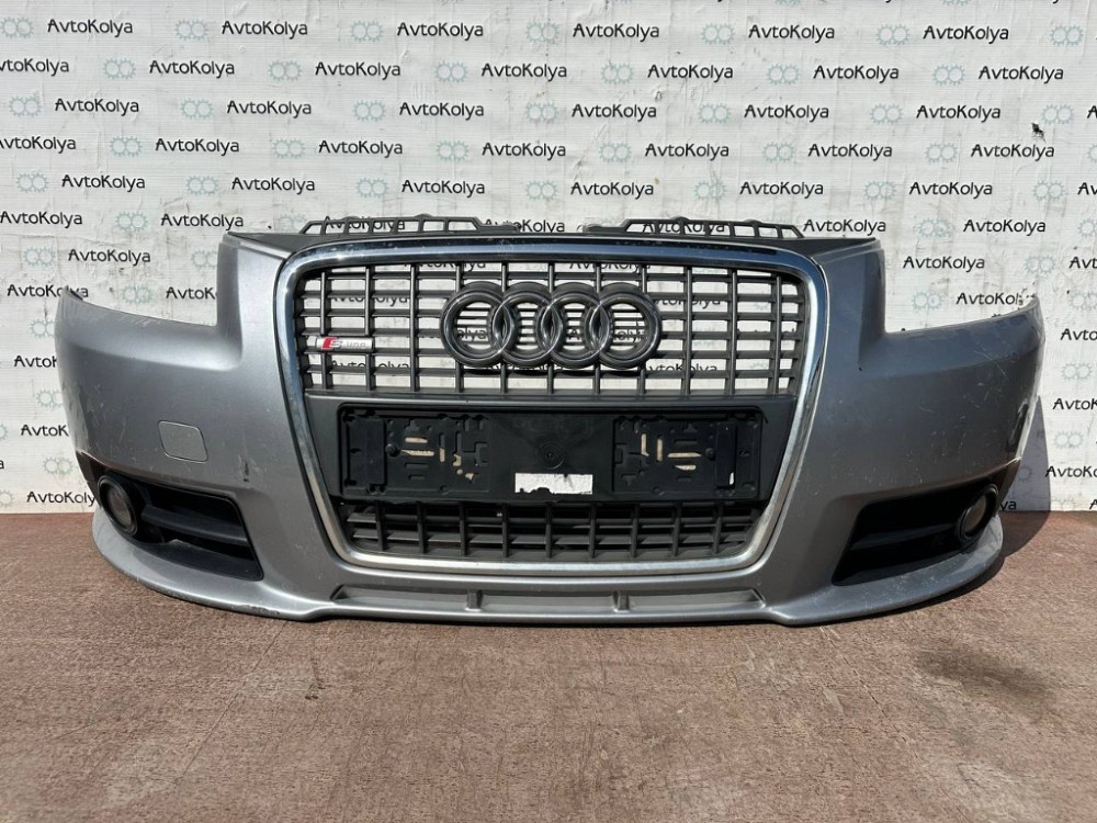 Бампер передній Audi A3 S-Line 8P 2005-2008 (8P4807437) Ковель - фото 1