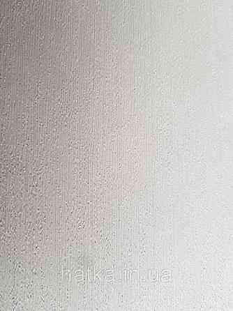 Обои виниловые на флизелине Marburg Art deco 31919 метровые однотонные белые мелкая полоска под ткань Киев