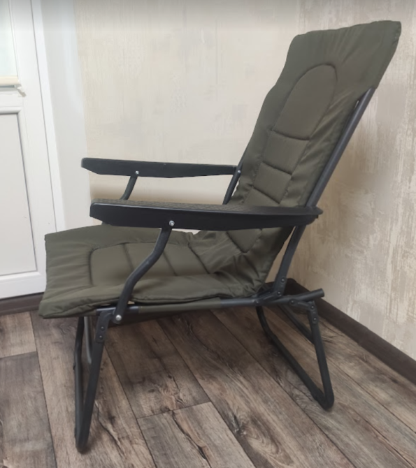 Кресло карповое для рыбалки складное 89*65*47 Vista Lux с подлокотниками / Стул туристический Кривой Рог - изображение 4