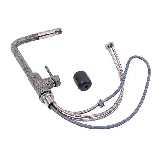 Q411B змішувач кухонний VALESO МІКС (з висувною лійкою) Коломыя