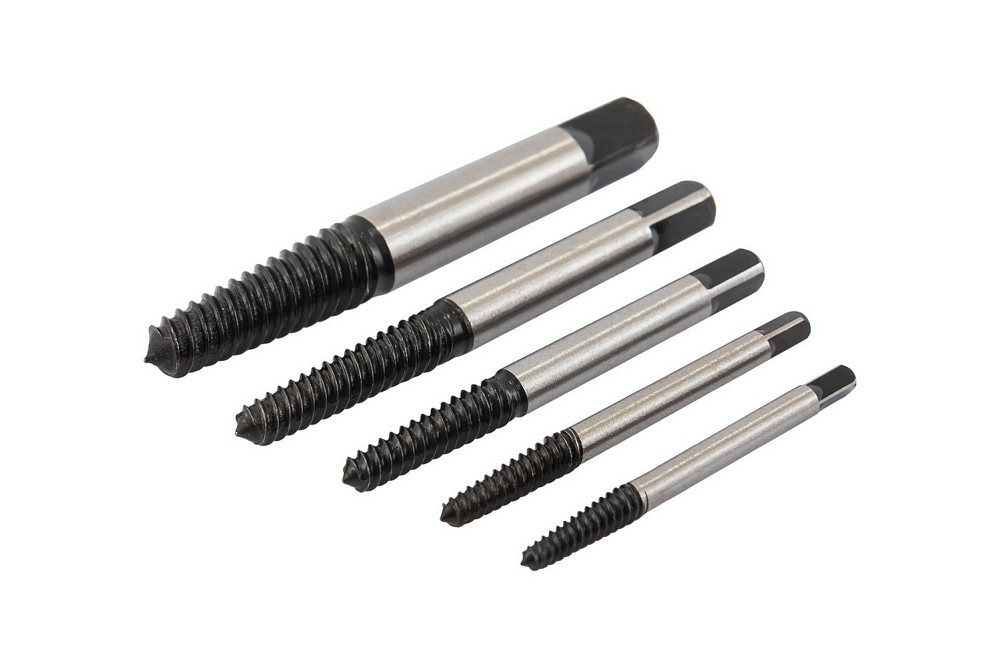 Екстрактори для викручування пошкоджених гвинтів MASTERTOOL М3-М18 набір 5 шт 14-1405 Коломыя - изображение 1