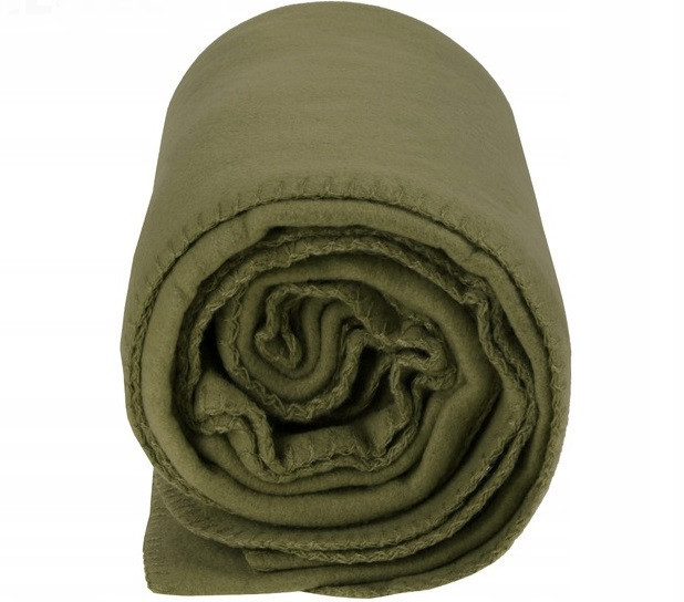 Армійська флісова Ковдра 200х150см з чохлом Mil-Tec від Sturm (14426001) Olive Нововолинськ - фото 3