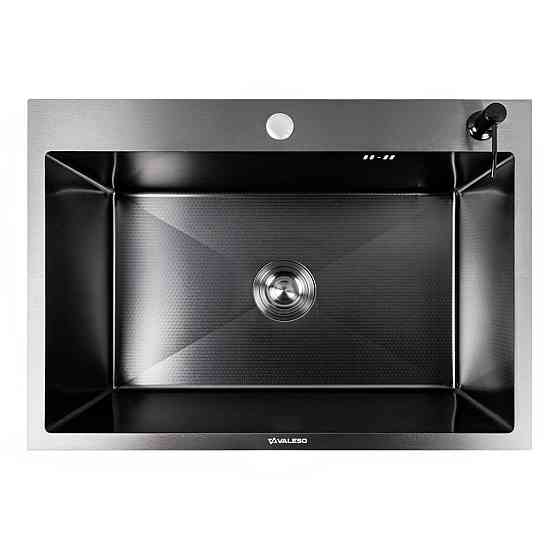 70*50 Мийка PVD чорна DECOR Valeso Handmade (3.0/0.8) Коломыя