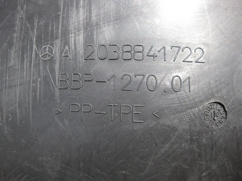 Mercedes-Benz  A2038841722 Підкрилок передній лівий ззаду CL203 Sportcoupe CLC C203 Одесса - изображение 3