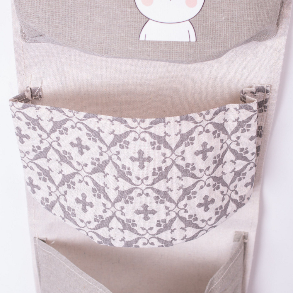 Підвісний органайзер на 5 відділень 20×58 (см) Сірий HP-41-13G Коломыя - изображение 6