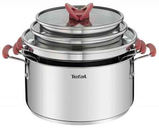 Набір посуду Tefal Opti Space 6 предметів (G720S674) ( Нержавіюча сталь ) Харьков