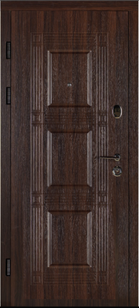 Двері вхідні Наші Двері Стандарт  Б-262 Горіх темний 960х2040 мм Київ