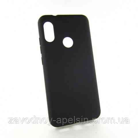 Xiaomi Redmi 6 pro Mi A2 lite чехол черный Silicone Cover Одесса