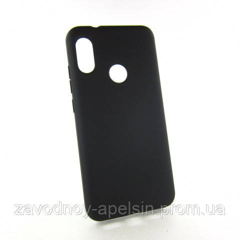 Xiaomi Redmi 6 pro Mi A2 lite чехол черный Silicone Cover Одесса - изображение 1