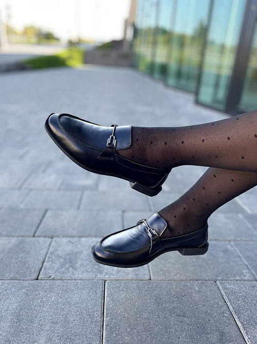 VIFEST Туфлі жіночі VIFEST 154-10 чорні (весна-осінь, шкіра натуральна) (4791) Коломия - фото 10