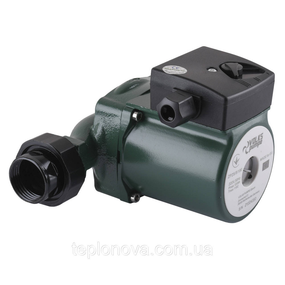 Насос циркуляційний VOLKS pumpe ZP25/8 180 мм + гайки Чернівці - фото 2