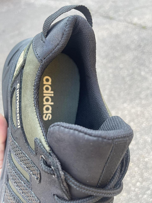 Кросівки осінь-весна натуральна шкіра чоловічі колір хакі 386-ч/з Харьков - изображение 4