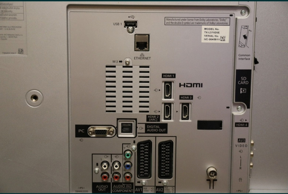 Телевізор Panasonic TX- L37V20E 37 Дюймів. Харків - фото 3