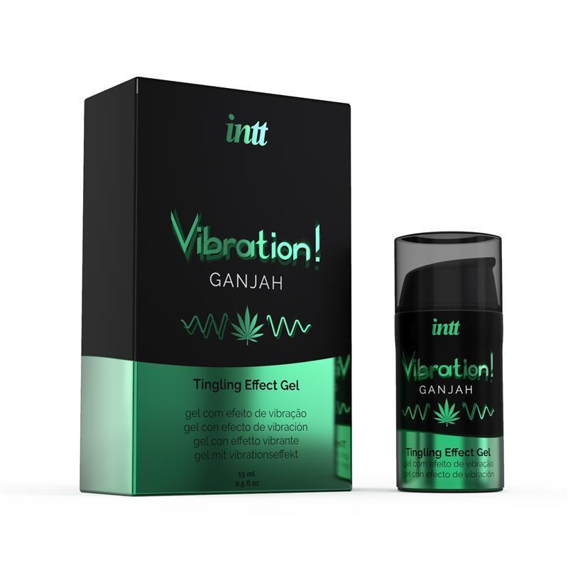 Рідкий вібратор - Intt Vibration! Ganjah, 15 мл Sex Aura Київ - фото 1