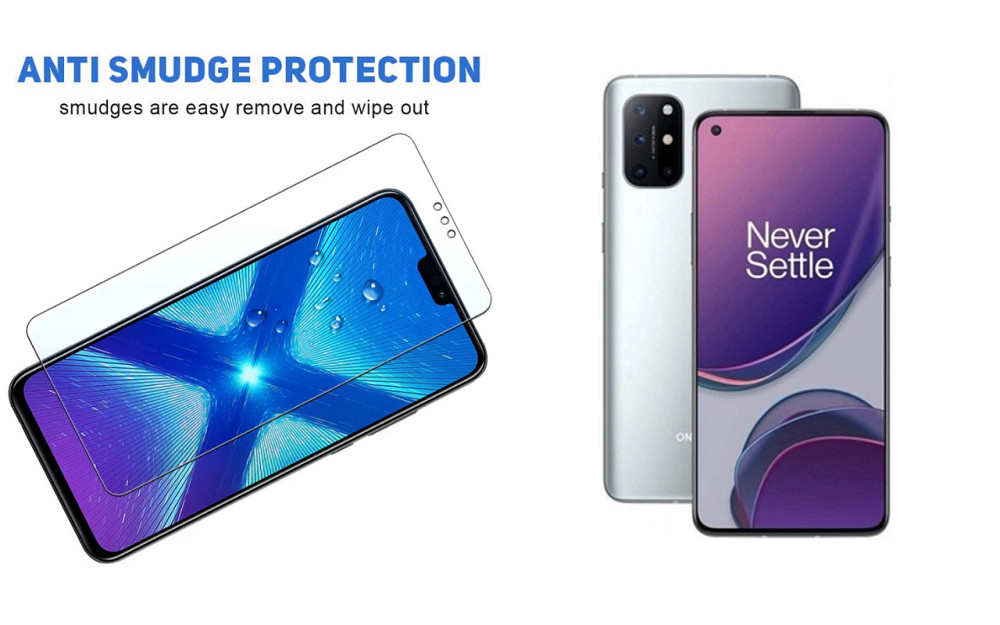 Защитное стекло NeoGlass для OnePlus 8T – ультрапрозрачное и устойчивое Киев - изображение 3