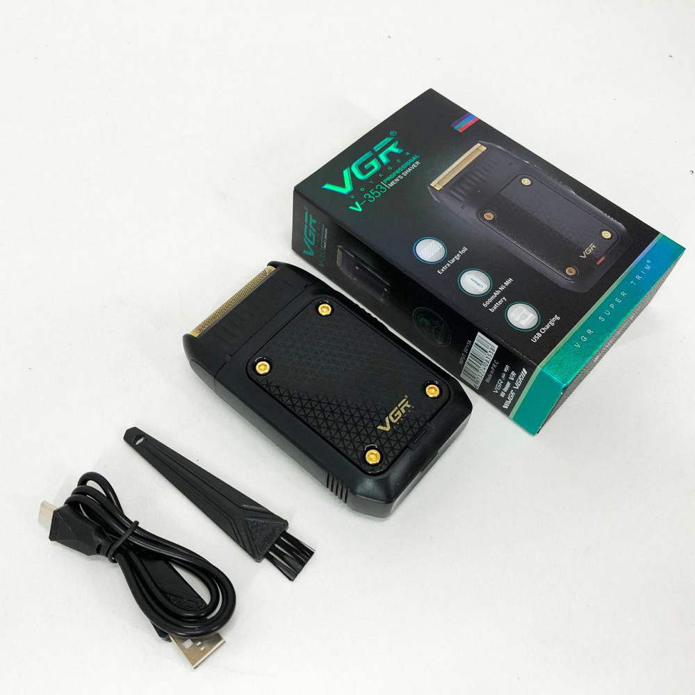 Профессиональная мужская электробритва, Электробритва-шейвер мужской, Портативная сеточная бритва WT-80 Львов - изображение 4