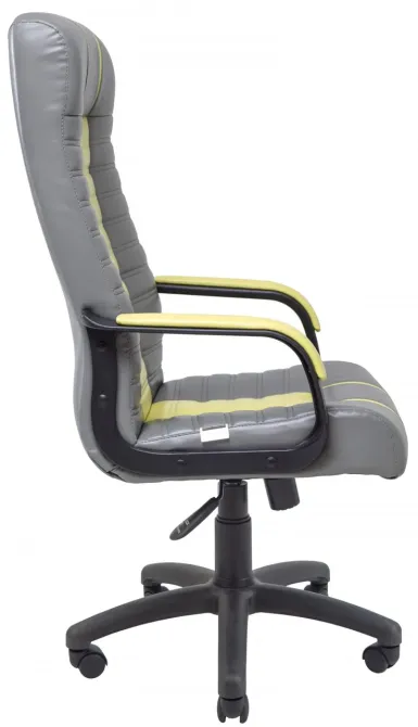Офісне Крісло Керівника Richman Atlant Lord 21-14 Підлокітник Річ Пластік М1 Tilt Жовто-Сірий Київ - фото 3