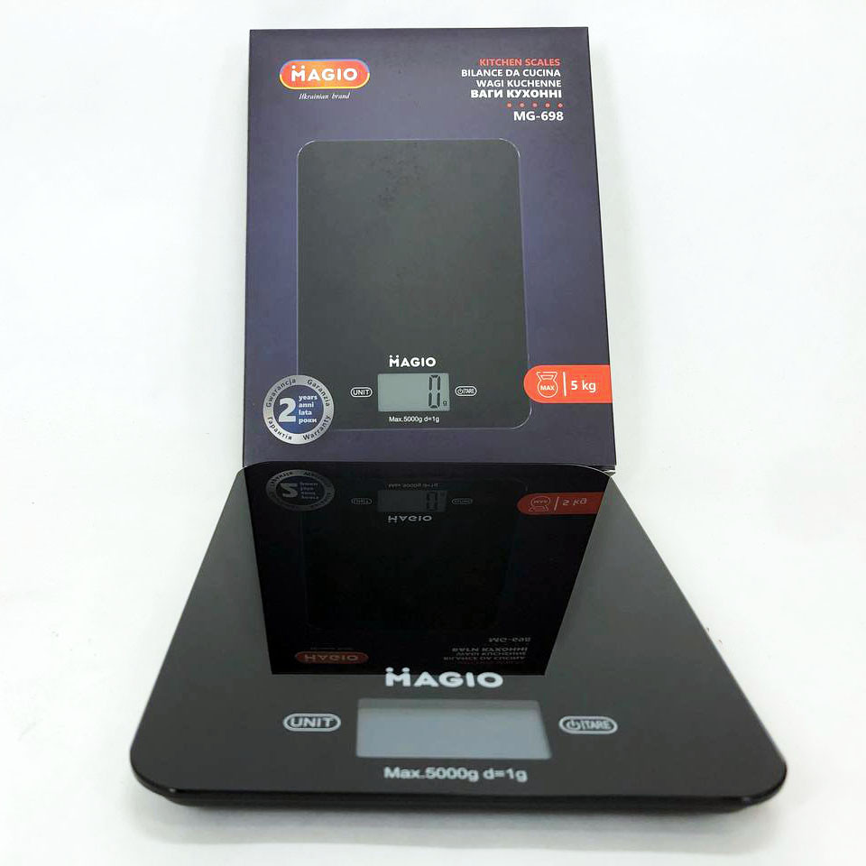 Кухонні ваги з дисплеєм ваги Magio, Ваги вага для кухні, Мірні ваги для кухні Точні WR-76 Івано-Франківськ - фото 10