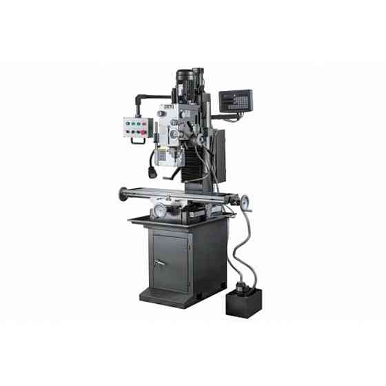 Фрезерно-сверлильный станок JETJMD-50LPFD редукторный с автоподачей пеноли шпинделя (400B) Одесса