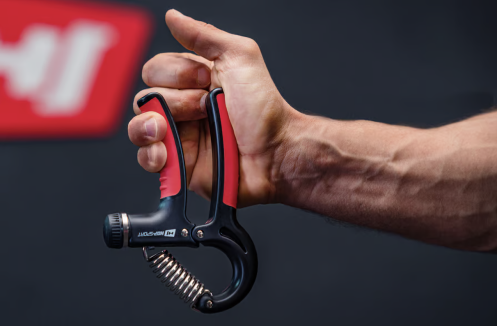 Регулируемый эспандер 5 60 кг для фитнеса силовых тренировок и укрепления мышц рук Hop-Sport 5-60кг Киев - изображение 17