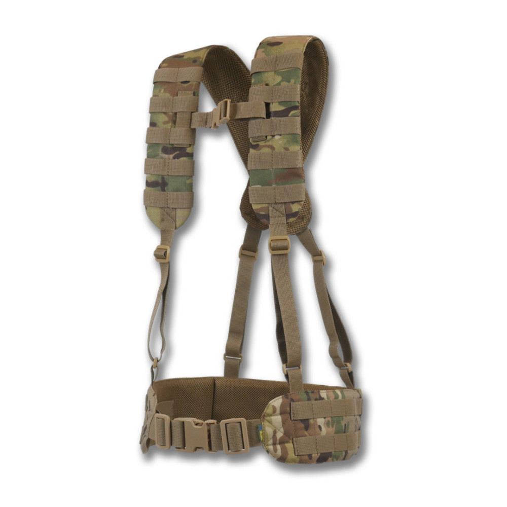 РПС Kiborg R-2 Multicam. Розвантажувальна система РПС мультикам, Ремінно плечова система, розгрузка Київ - фото 1