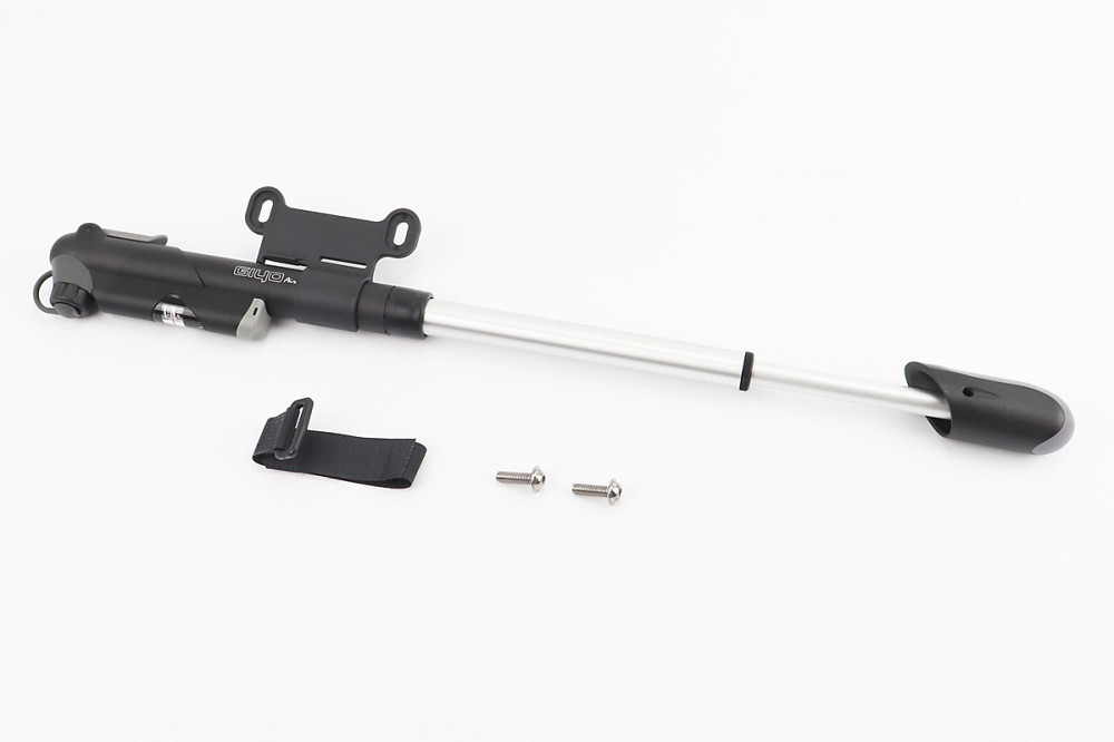 Насос пластмасовий телескопічний з вузьким манометром, Т-ручкою, чорний GP-61S Киев - изображение 2