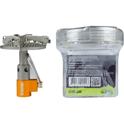 Пальник Tramp UTRG-048 + Картридж 230гр (UTRG-048+UTRG-003) Вінниця - фото 7