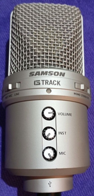 Samson G Track studio usb микрофон. Киев - изображение 4