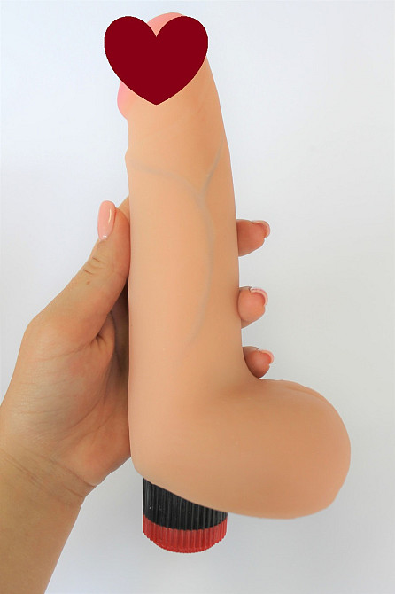 Вібратор EGZO Ciberskin V006 ( 19 см х 4,5 см ) Sex Aura Київ - фото 1
