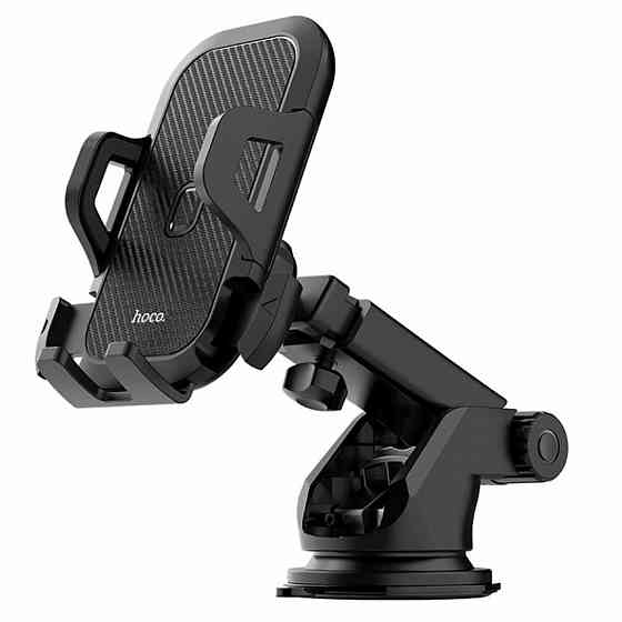 Тримач для мобільного HOCO CA76 Touareg one-touch center console car holder Black Киев