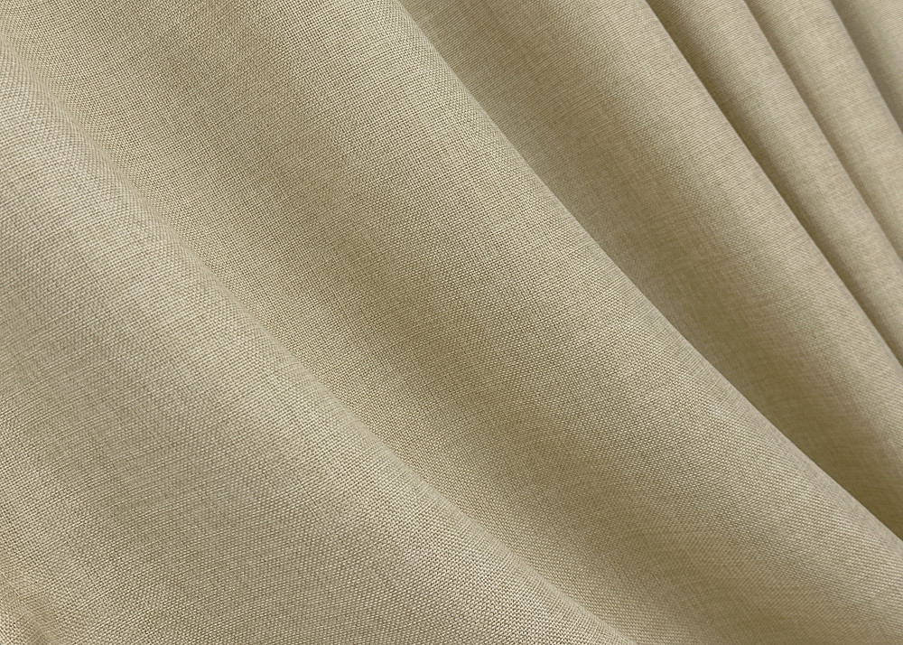 Комплект штор VR-Textil Лен Мешковина 200х270 2шт и Тюль 600х270 114ш-115т Бежевый с белым 71-022/7 Киев - изображение 6