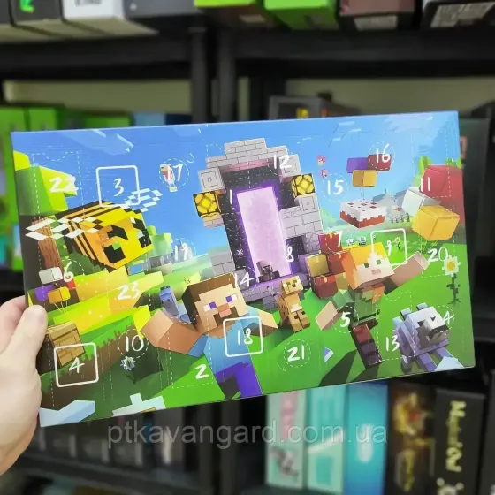 Набор фигурок Майнкрафт адвент календарь 24 героя (минифигурки Minecraft) LZMH 009-2 Хмельницкий