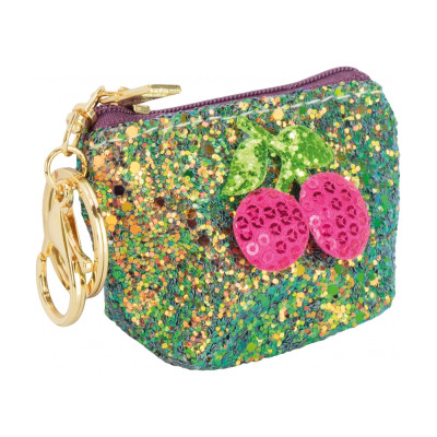 Гаманець дитячий Cool For School Брелок з блискітками та аплікацією 