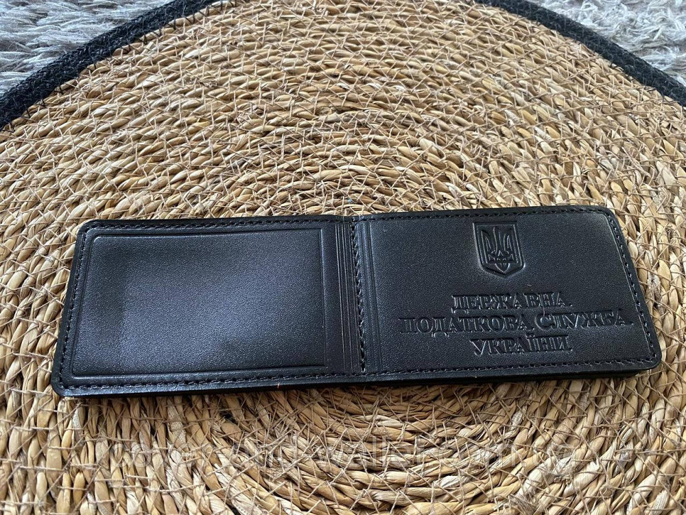 Шкіряна обкладинка Державна податкова служба України на чотири відділення Київ - фото 6