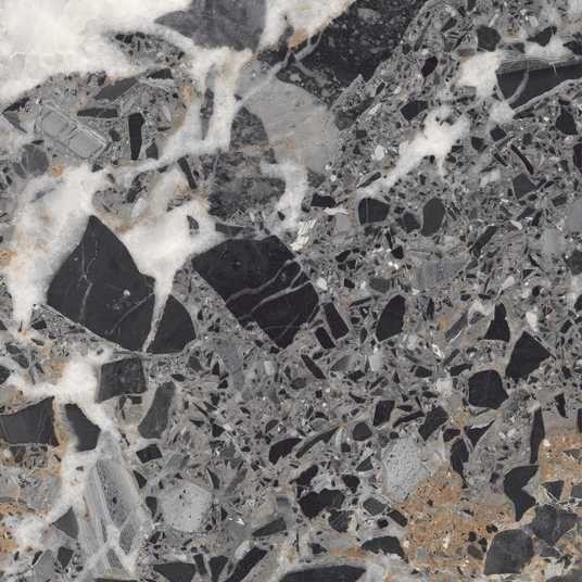 Плитка TEO CERAMICS (ALLORE) Parma Black F P 600x600x8 R Glossy Київ - фото 1