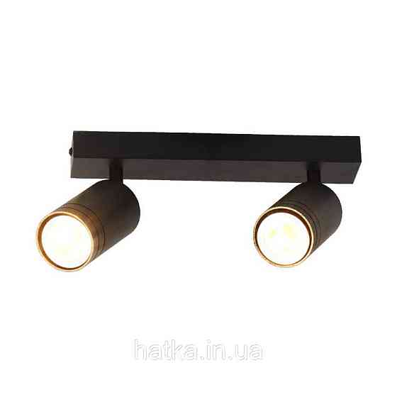 Спот INN-23697BK VALESO черный на 2 плафона Киев