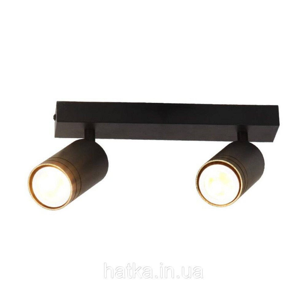 Спот INN-23697BK VALESO черный на 2 плафона Киев - изображение 2