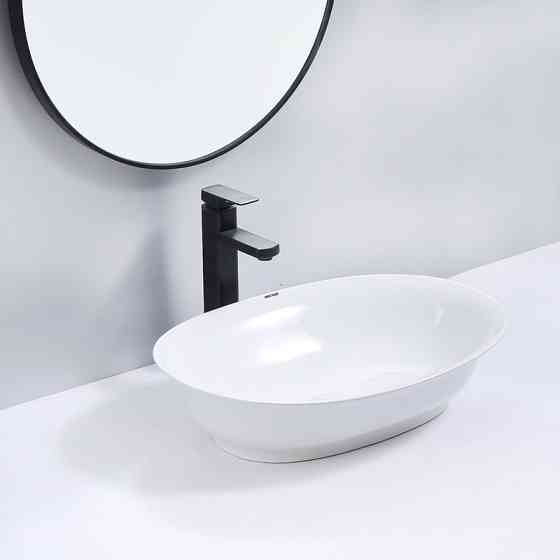 Раковина накладна Mixxus Premium ELLIPSE-0103 550х390х140mm   ( MP6553 ) 23121 Харків