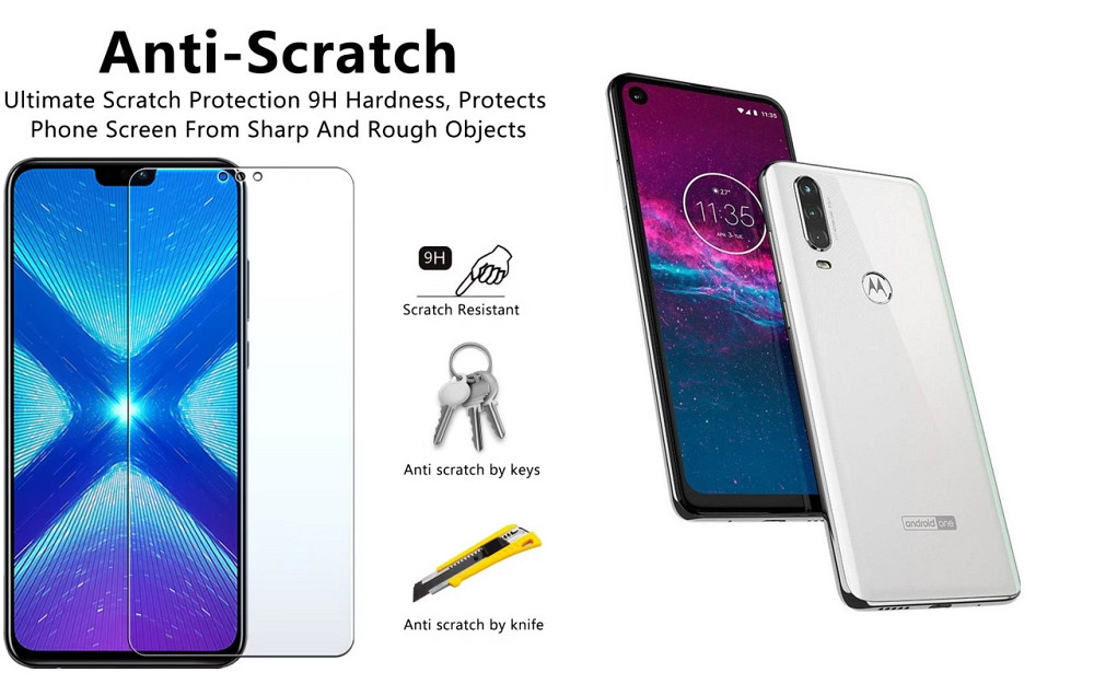 Защитное стекло NeoGlass для Motorola One Action XT2013-2 – ультрапрозрачное и устойчивое Киев - изображение 1