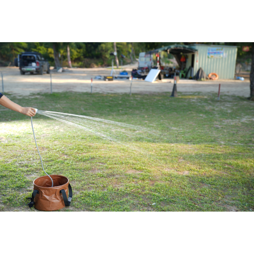 Душ портативний з насосом на акумуляторі Flextail Tiny Shower, білий Київ - фото 19