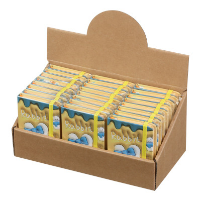 Книга записная ZiBi Yammi A7 в клеточку твердая обложка на резинке 80 листов, желтая (ZB.117101) Винница - изображение 4